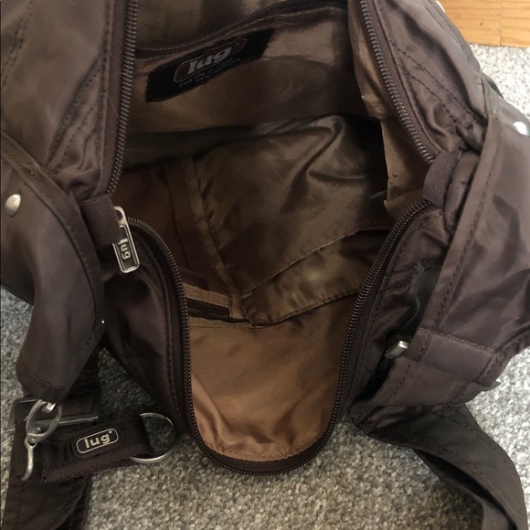 large brown lug purse - Picture 4 of 5